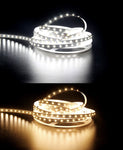24v Warm to cool dual white LED strip www.leadingled.co.uk