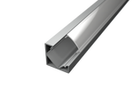 Corner Aluminium LED Profile + Opal Diffuser                             