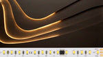 Pixel chasing LED strip warm